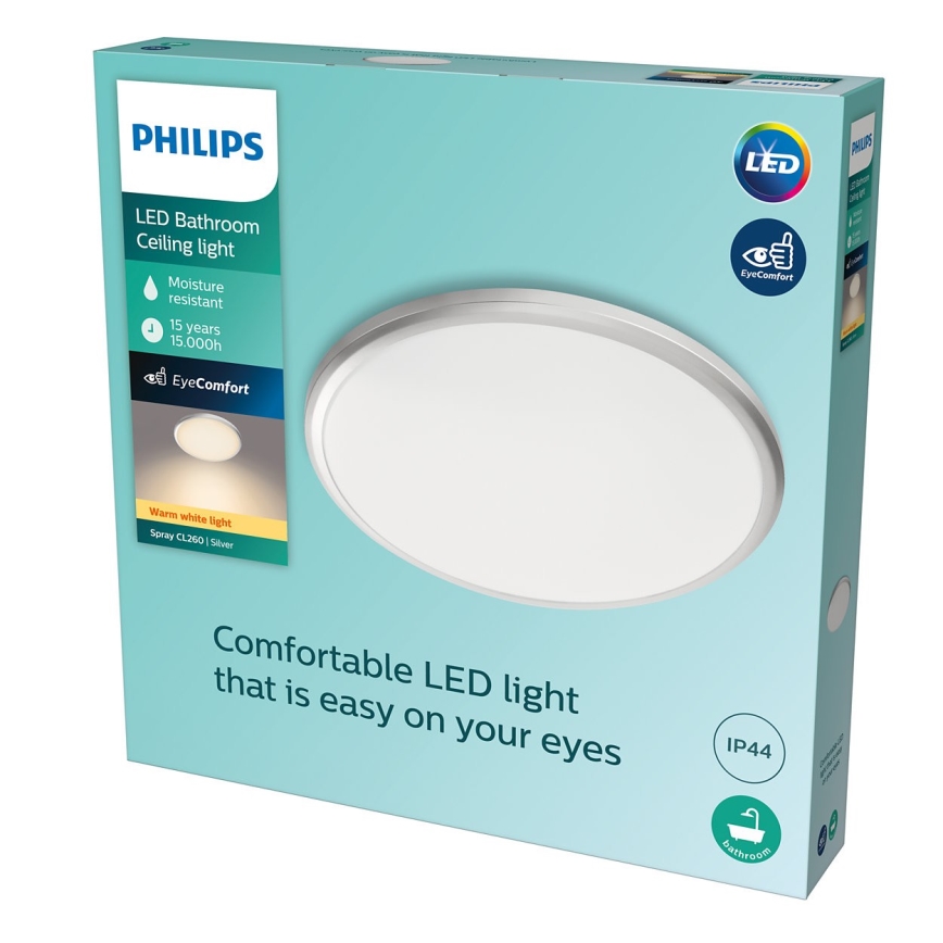 Philips - LED Badkamer Plafond Lamp LED/17W/230V IP44
