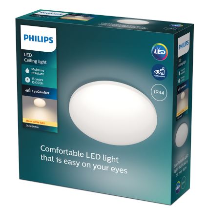 Philips - LED Badkamer Plafond Lamp 1xLED/10W/230V IP44 2700K