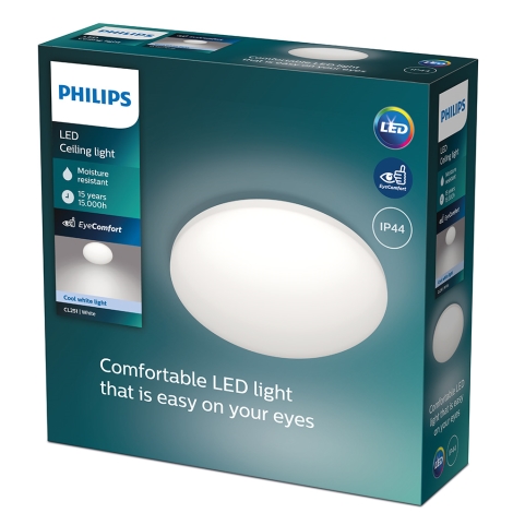 Uitvoerder Onderhoudbaar Ondraaglijk Philips - LED Badkamer Plafond Lamp ZARPY 1xLED/10W/230V IP44 4000K |  Lampenmanie