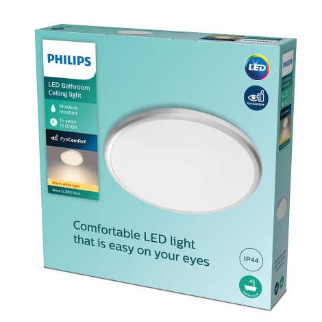 boycot ondergeschikt smog Philips - LED Badkamer plafondlamp SPRAY LED/12W/230V IP44 | Lampenmanie