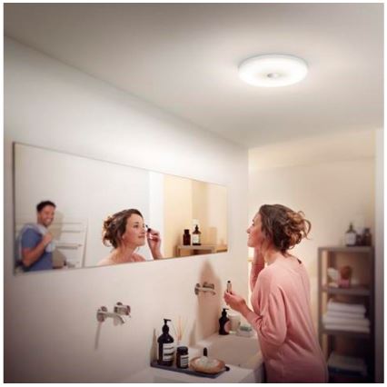 Philips - LED Badkamer plafondlamp dimbaar Hue STRUANA LED/27W/230V IP44