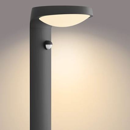 Philips - LED Buitenlamp met sensor LED/9W/230V 2700K IP44