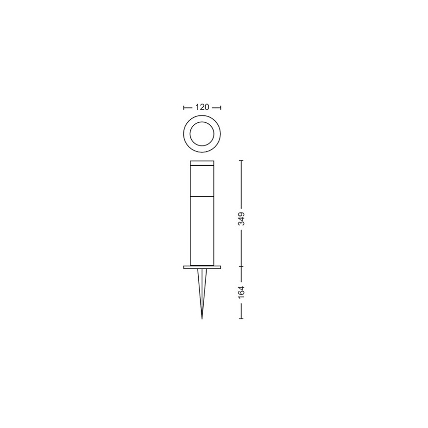 Philips - LED Buitenlamp GARDENLINK LED/24W/230V 2700K IP44