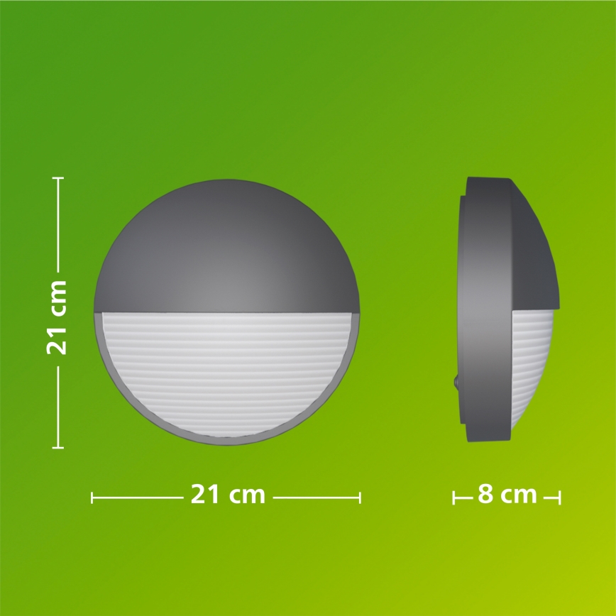 Philips - LED buitenmuurlamp CAPRICORN LED/4,3W/230V IP44