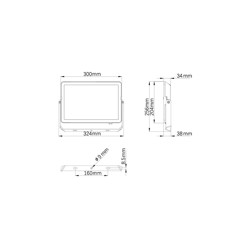 Philips - LED Buitenschijnwerper PROJECTLINE LED/100W/230V IP65 4000K