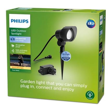 Philips - LED Buitenspot LED/24W/230V 2700K IP44