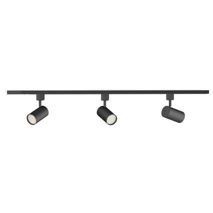 Philips - LED-dimbare spotlamp in het EASYLINK-railsysteem 3xGU10/6,2W/230V 2200-2700K 1m zwart