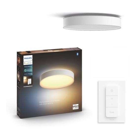Philips Hue Uitbreidingspakket White and Color Ambiance E27-4 Hue Lampen en Dimmer Switch - Wit en Gekleurd Licht - Dimbaar