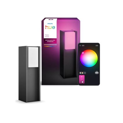 Philips - LED dimbare buitenlamp Hue TURACO 1xE27/8,1W/230V 40 cm IP44