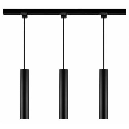 Philips – Dimbare LED-hanglamp op kabel voor het EASYLINK-railsysteem, 3x GU10/6,2W/230V, 2200–2700K, 1 m, zwart