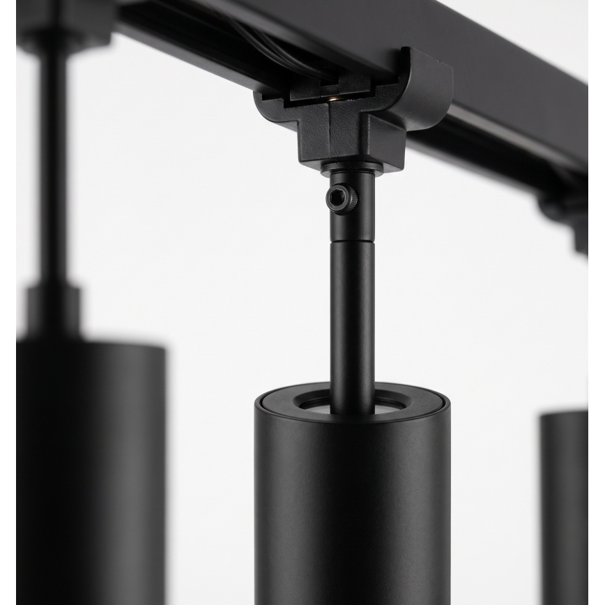 Philips – Dimbare LED-hanglamp op kabel voor het EASYLINK-railsysteem, 3x GU10/6,2W/230V, 2200–2700K, 1 m, zwart