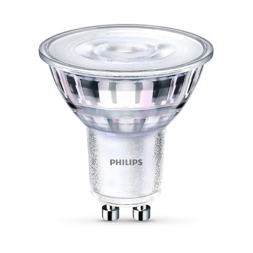 Philips LED Dimbare lamp GU10 /2,6W/ 230V 2200K-2700K WarmGlow