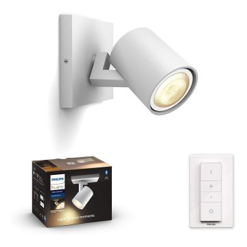 Philips - LED dimbare lamp Hue RUNNER 1xGU10/5W/230V + afstandsbediening
