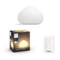 Philips - LED dimbare lamp Hue WELLNER 1xE27/8,5W/230V + afstandsbediening