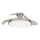 Philips - LED Dimbare plafondlamp met ventilator ATLAS LED/35W/230V mat chroom + afstandsbediening