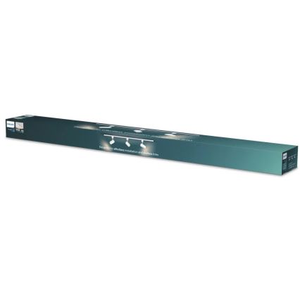 Philips - LED RGBW dimbaar spotarmatuur voor EASYLINK HUE railsysteem 3xGU10/4,7W/230V 2200-6500K 1m wit + Hue bridge
