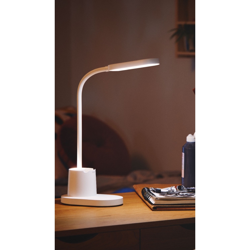 Philips - LED Dimbare Touch Tafellamp BUCKET LED/7W/5V 1800 mAh 3000/4000/5700K CRI 90
