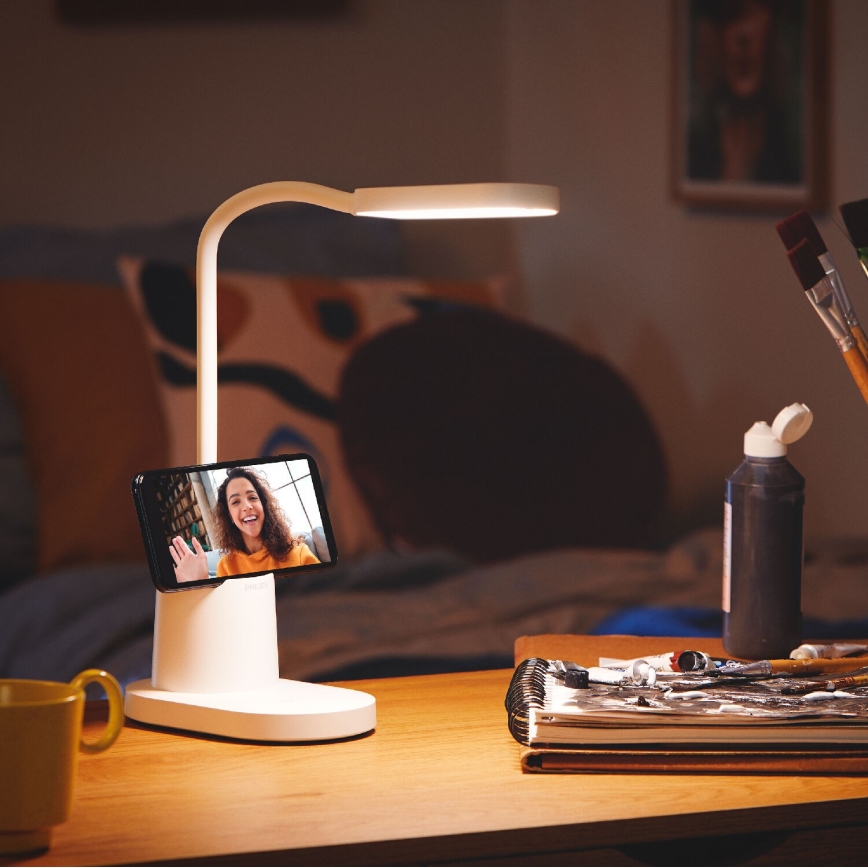 Philips - LED Dimbare Touch Tafellamp BUCKET LED/7W/5V 1800 mAh 3000/4000/5700K CRI 90