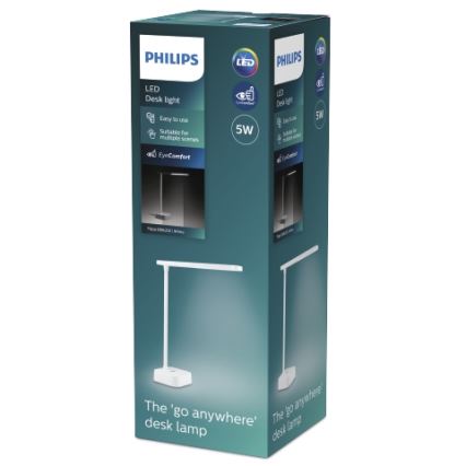 Philips - LED Dimbare Touch Tafellamp TILPA LED/5W/5V 1800 mAh