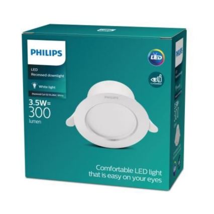 Philips - LED Hang plafondverlichting LED/3,5W/230V 4000K