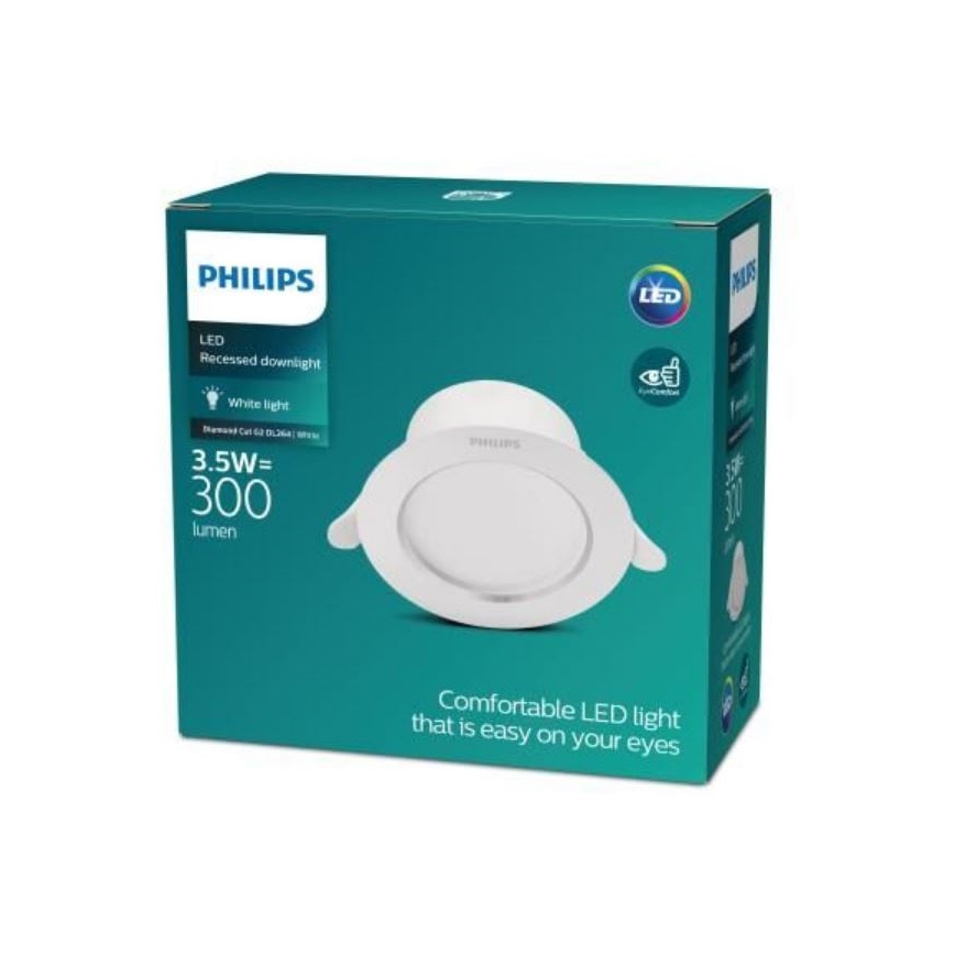 Philips - LED Hang plafondverlichting LED/3,5W/230V 4000K