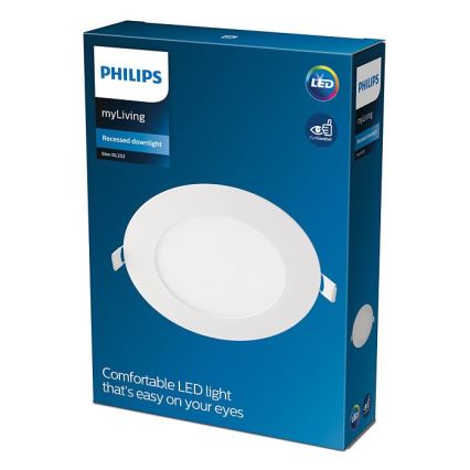 Philips - LED Hang plafondverlichting SLIM LED/9W/230V 3000K