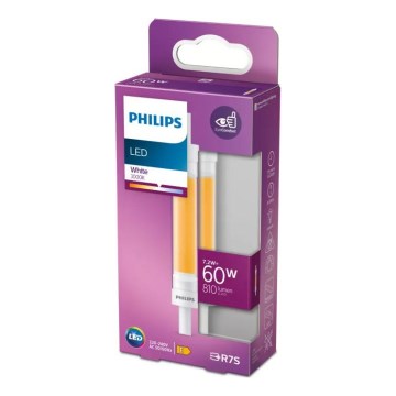 Philips LED-lamp R7s/7,2W/230V 4000K 118 mm