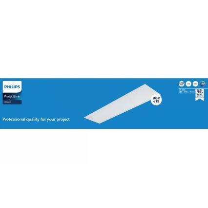 Philips - LED-paneel voor verlaagd plafond PROJECTLINE LED/36W/230V 4000K 119x29,5 cm