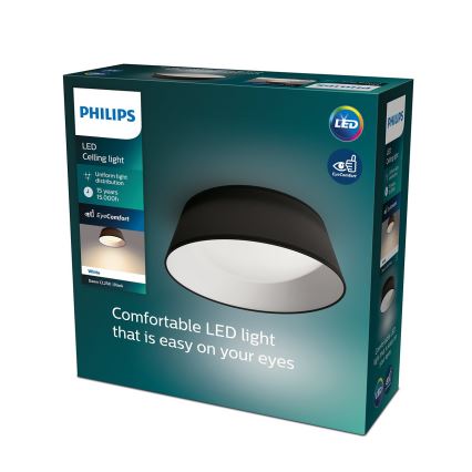 Philips - LED Plafond Lamp LED/14W/230V zwart