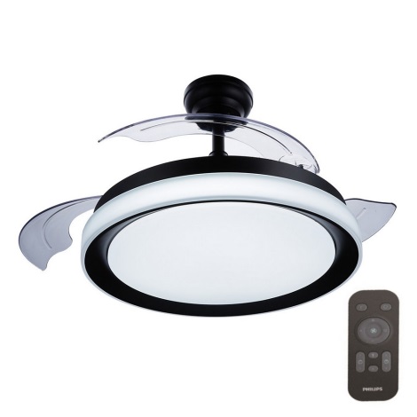 Philips - LED Plafond Lamp BLISS LED/35W/230V 5500/4000/3000K zwart + AB |