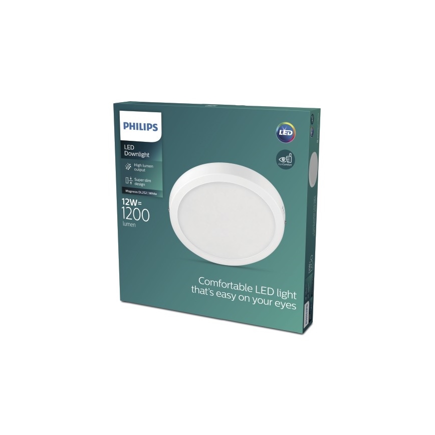 Philips - LED Plafond Lamp LED/12W/230V 2700K wit