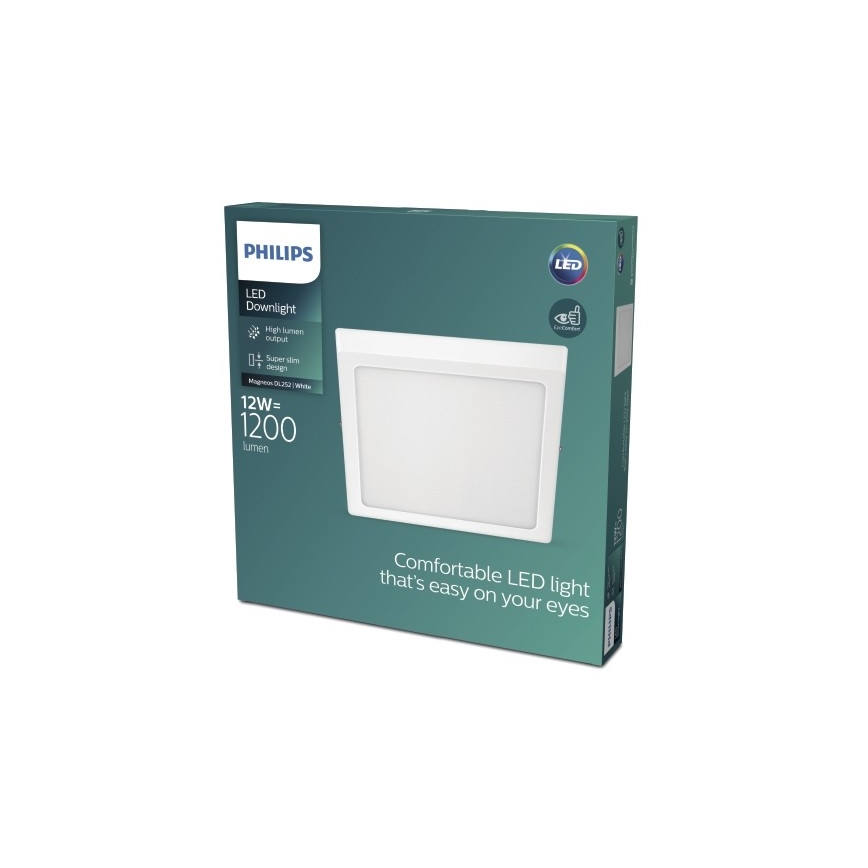 Philips - LED Plafond Lamp LED/12W/230V 2700K wit