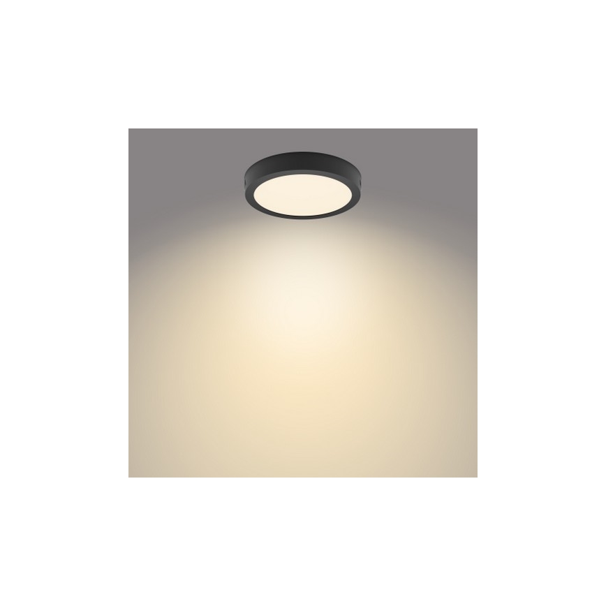 Philips - LED Plafond Lamp LED/12W/230V 2700K zwart