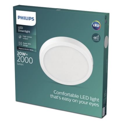 Philips - LED Plafond Lamp LED/20W/230V 2700K wit