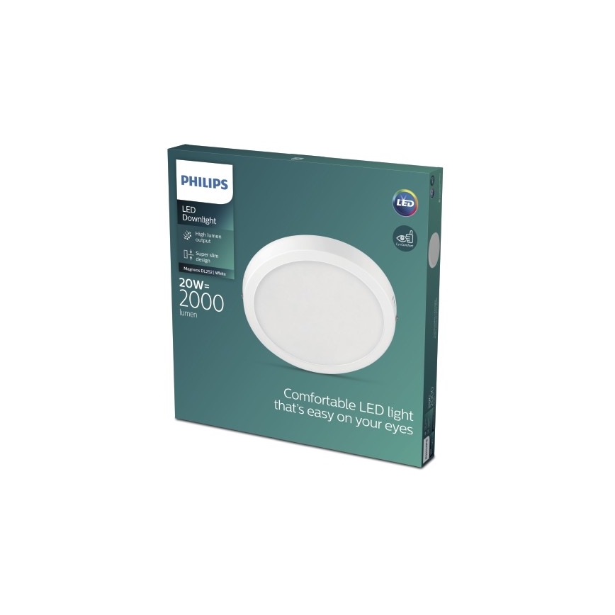 Philips - LED Plafond Lamp LED/20W/230V 2700K wit