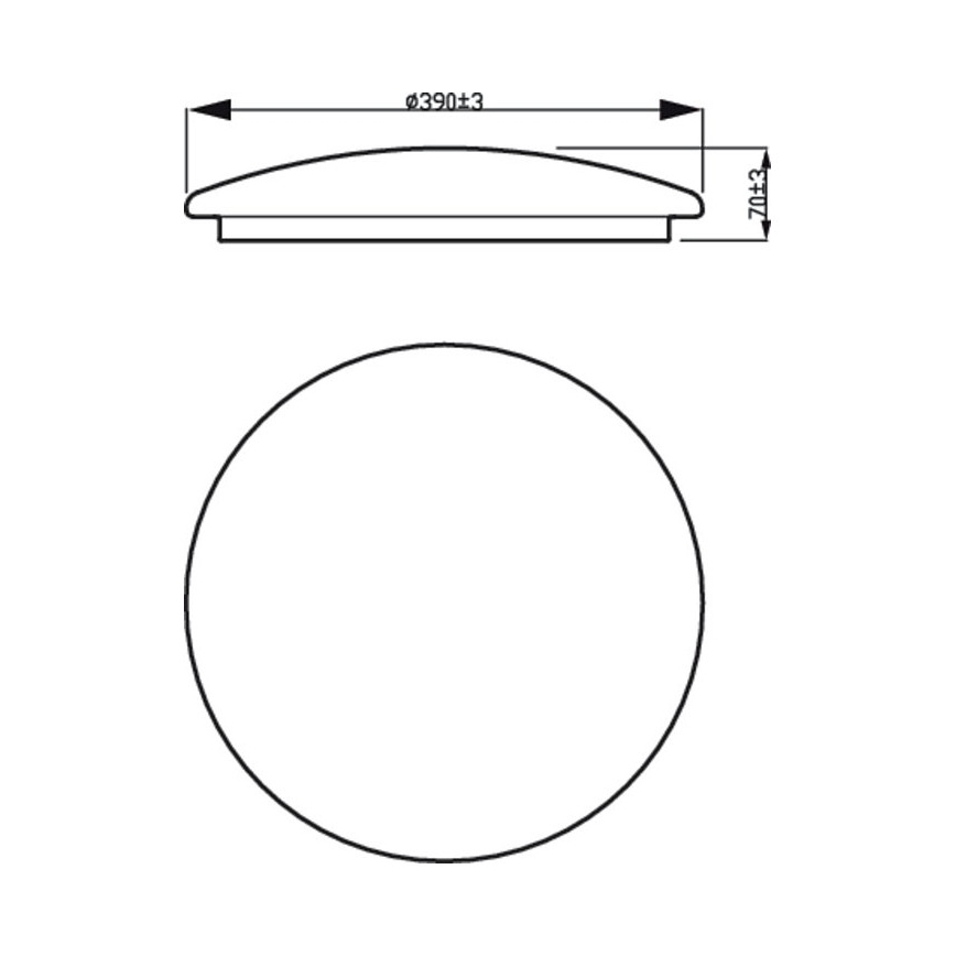 Philips - LED Plafond Lamp LED/20W/230V 4000K