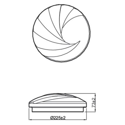 Philips - LED Plafond Lamp SHORE LED/6W/230V