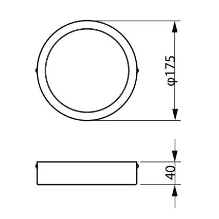 Philips - LED Plafondlamp LEDINAIRE LED/10,5W/230V 3000K IP40