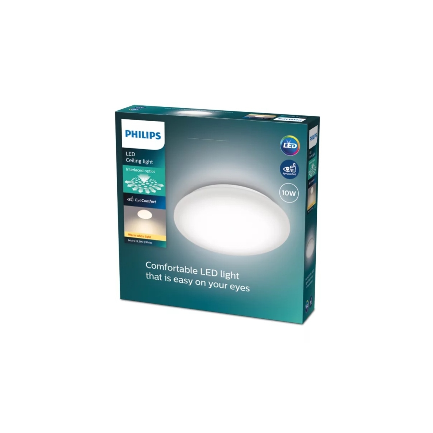 Philips - LED plafondlamp MOIRE LED/10W/230V 2700K pr. 24 cm