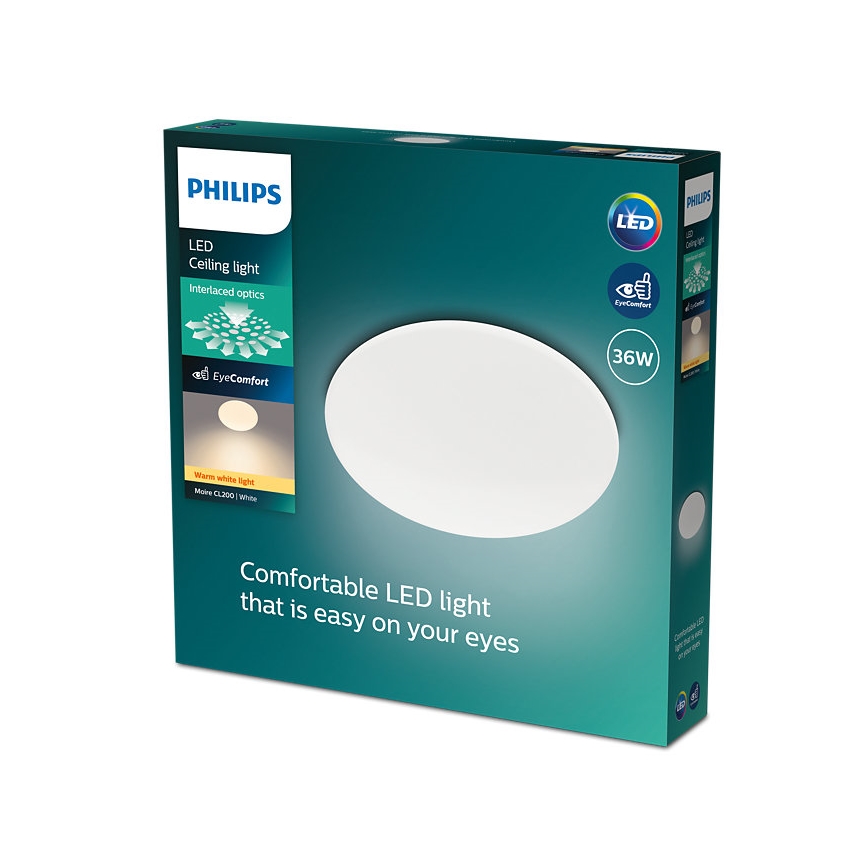 Philips - LED Plafondlamp MOIRE LED/36W/230V 2700K