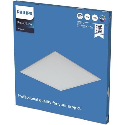 Philips - LED-plafondpaneel PROJECTLINE LED/36W/230V 59,5x59,5 cm