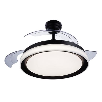 Philips - LED Plafondventilator LED/35W/230V 5500/4000/2700K zwart + afstandsbediening