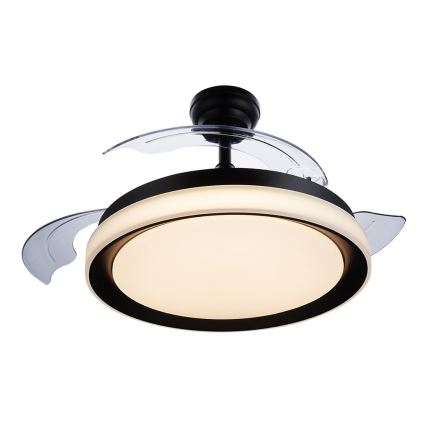 Philips - LED Plafondventilator LED/35W/230V 5500/4000/2700K zwart + afstandsbediening