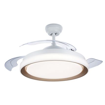 Philips - LED plafondlamp met ventilator LED/35W/230V 5500/4000/2700K goudkleurig + afstandsbediening