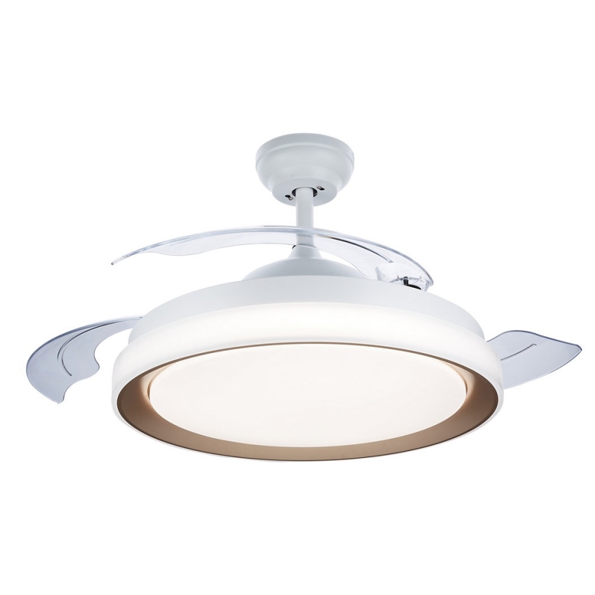Philips - LED plafondlamp met ventilator LED/35W/230V 5500/4000/2700K goudkleurig + afstandsbediening