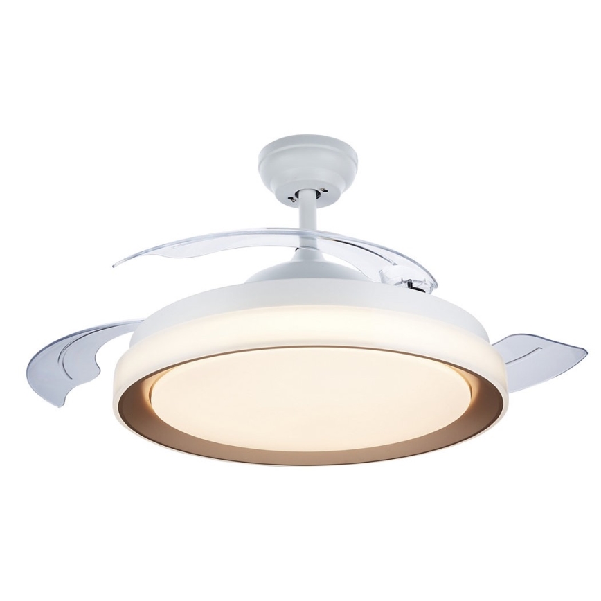 Philips - LED plafondlamp met ventilator LED/35W/230V 5500/4000/2700K goudkleurig + afstandsbediening
