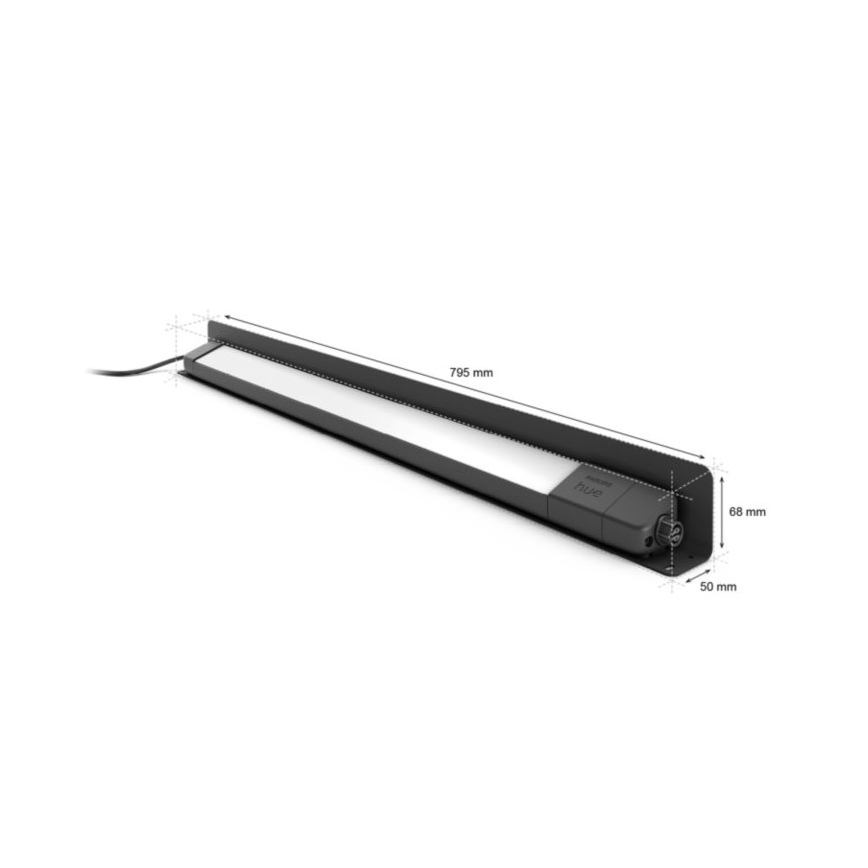 Philips - LED RGB Buitenverlichting Hue White en Color Ambiance LED/20W/24V IP65