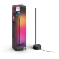 Philips - LED RGB Dimbare bureaulamp Hue SIGNE LED/12W/230V 2000-6500K zwart