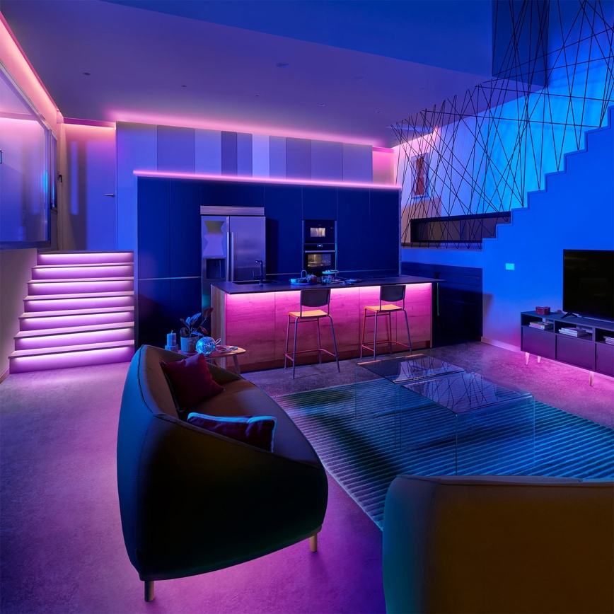 Philips - LED RGB dimbare LED-strip SMART STRIP 15m LED/20W/230V 2200-6500K Wi-Fi