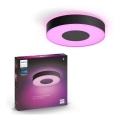 Philips - LED RGB Dimbare plafondlamp Hue INFUSE LED/33,5W/230V 2000-6500K Ø 381 mm zwart